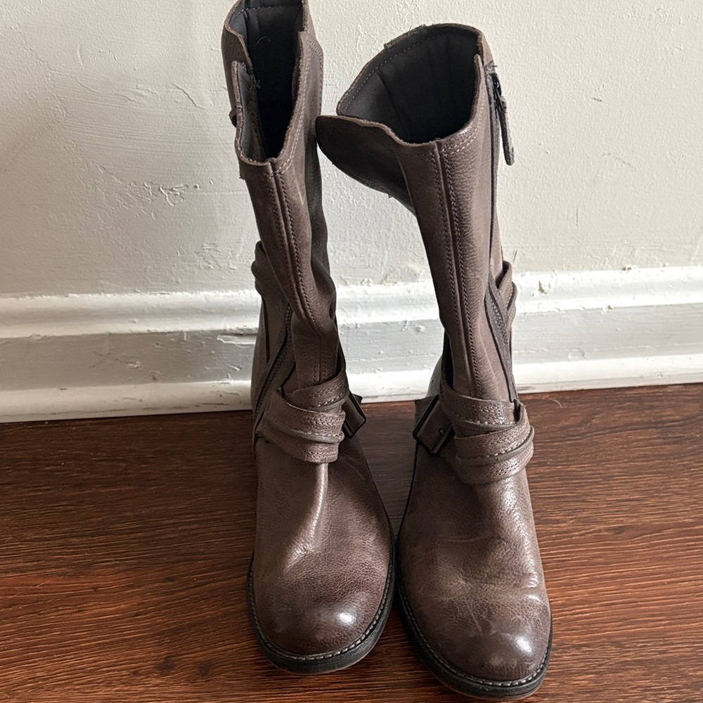 Timberland Brown Leather Women's Boots
